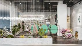 鲜花店装修实物图片