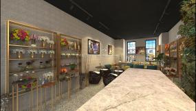 最新鲜花店装饰实景图