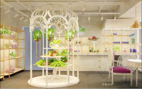 鲜花店装修设计效果图片