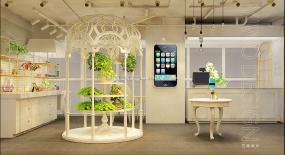 最新鲜花店装修设计效果图