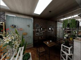 鲜花店设计效果图