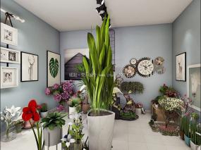 高档鲜花店装修图片