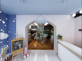 鲜花店设计装饰效果图