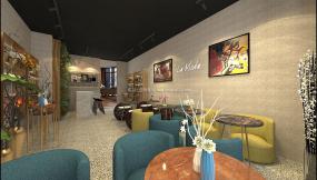 鲜花店装饰效果图片