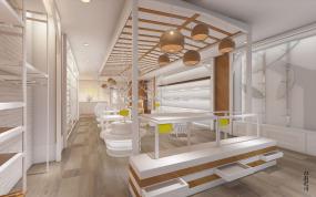 最新女士内衣店设计装饰效果图