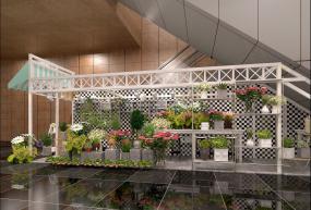 最新鲜花店设计装饰效果图