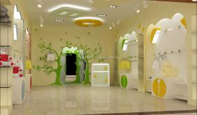 上海母婴店装饰设计效果图