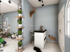 鲜花店装饰设计效果图片