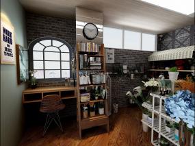 鲜花店设计装潢图片