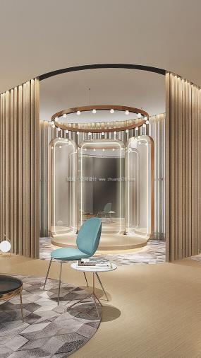 最新婚纱店设计装饰效果图片