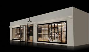 品牌童装店装潢设计效果图片