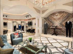 婚纱店设计装饰图