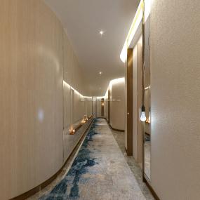 最新男士养生馆装饰实景图