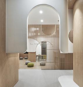 儿童培训学校装潢效果图片