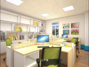 儿童培训学校装饰设计效果图