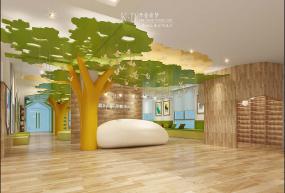 最新幼儿早教中心设计装饰效果图片