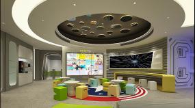儿童培训学校装修效果图
