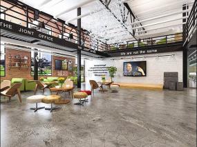 高档厂房办公室装修效果图