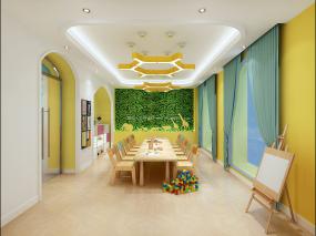 儿童培训学校装修效果图片