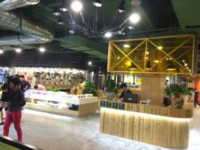 最新休闲自助餐厅装修设计效果图