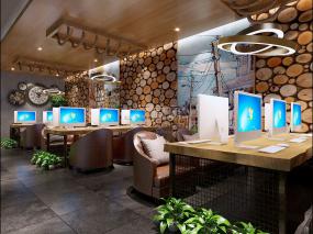 最新休闲咖啡厅装饰实景图