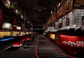 休闲自助餐厅装修高清图片