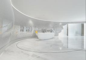 办公室隔断墙装潢效果图