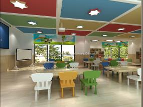 高档幼儿早教中心装修效果图