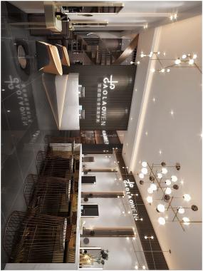 时尚美发店装饰效果图片