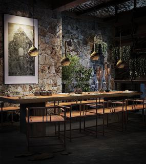 最新主题文化餐厅设计装修图片