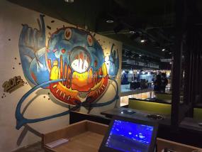 最新休闲自助餐厅设计装饰效果图片