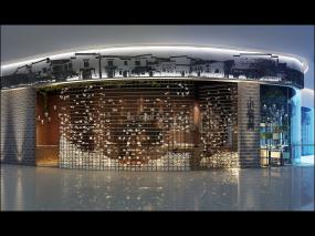 自助火锅店装饰设计效果图