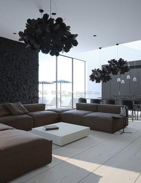 公寓式酒店装饰设计效果图