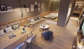 公寓式酒店装潢设计效果图片