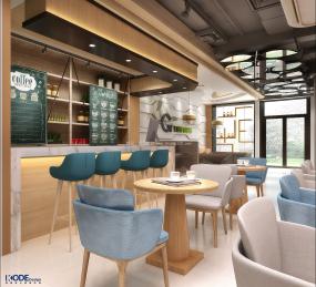 最新咖啡馆效果图