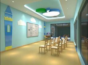 幼儿舞蹈培训学校装潢效果图片