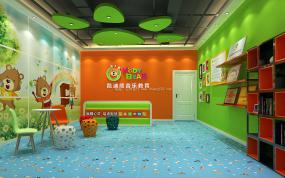 幼儿培训学校装潢图片