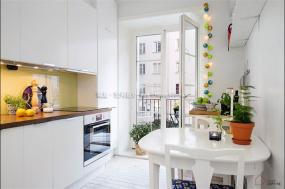 宜家风格公寓装修装潢效果图