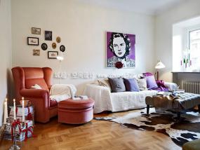 北欧风格公寓装修实景图片