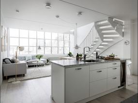 宜家风格公寓装潢图片