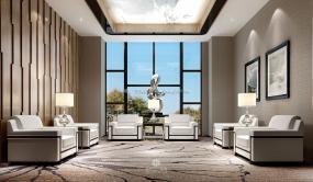 精装修写字楼设计装修效果图