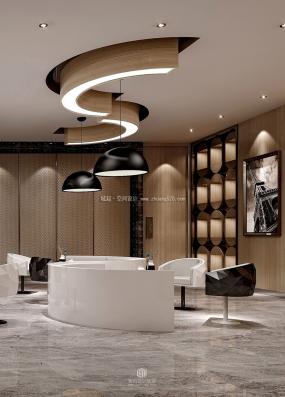 最新精装修写字楼装修设计效果图