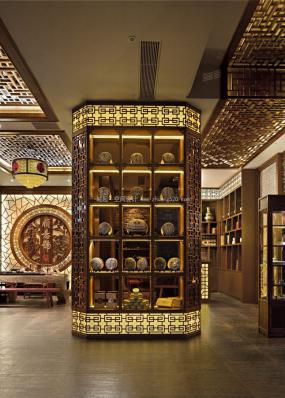 茶馆装修装潢效果图