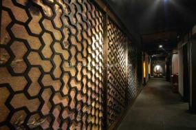 茶楼装修实物图片