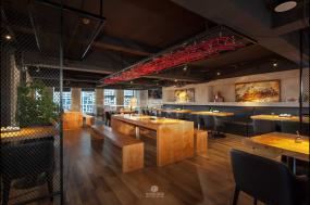 小吃店装潢效果图片