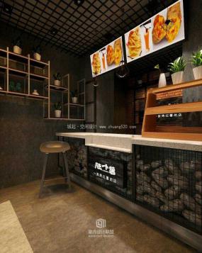 小吃店装修设计效果图