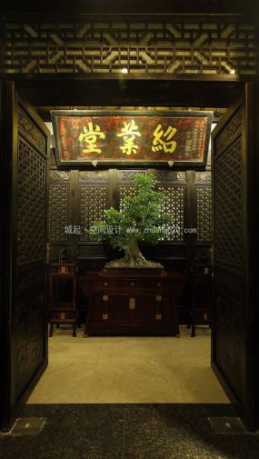 茶馆设计装饰图