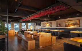 最新小吃店装饰实景图