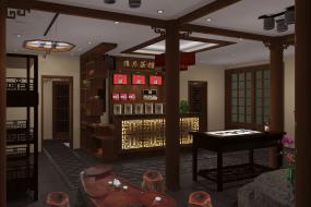 最新茶馆装修设计效果图
