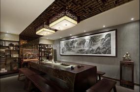 2019年茶馆装修效果图